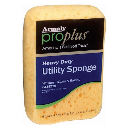Proplus 6-1/4" x 4-1/4" x 2-1/8" ProPlus Heavy Duty Oval Sponge 00009-3